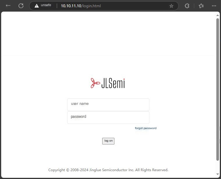 Login Page